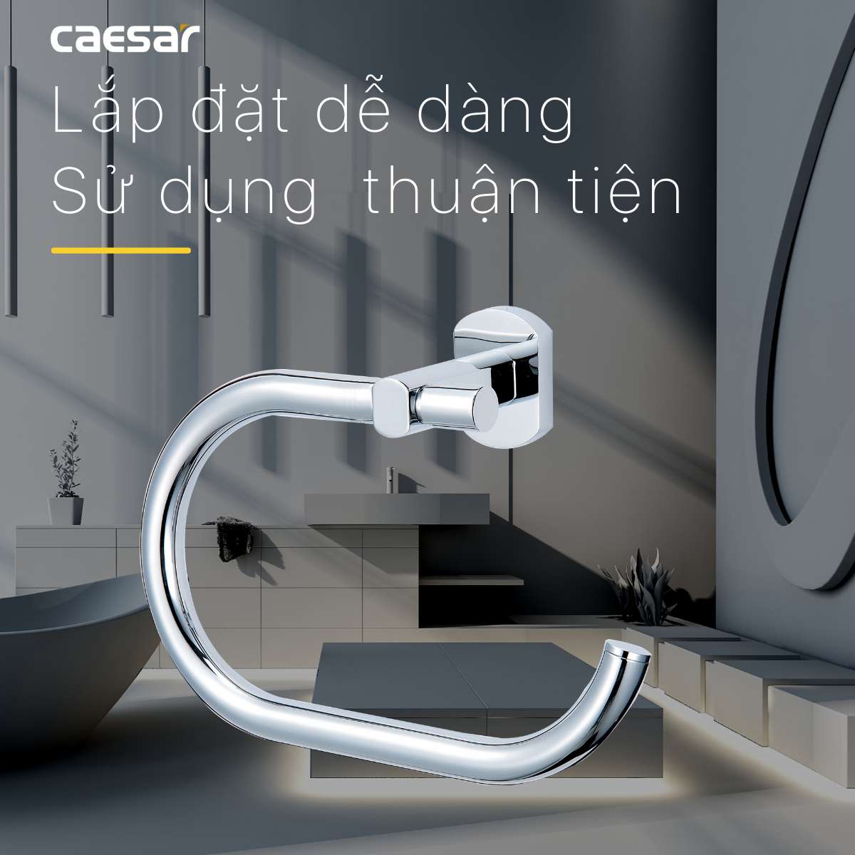 Vòng treo khăn Caesar Q7305V - 11