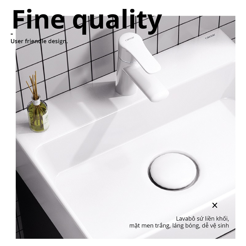 Bộ tủ lavabo Caesar LF5259+EH05259ATGV - 8