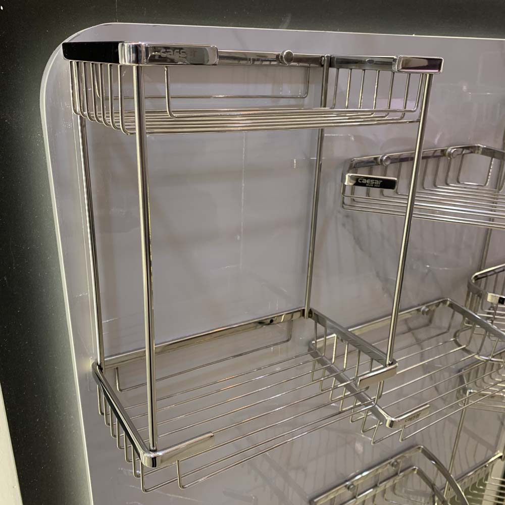 Kệ inox chữ nhật 2 tầng Caesar ST859 - 6