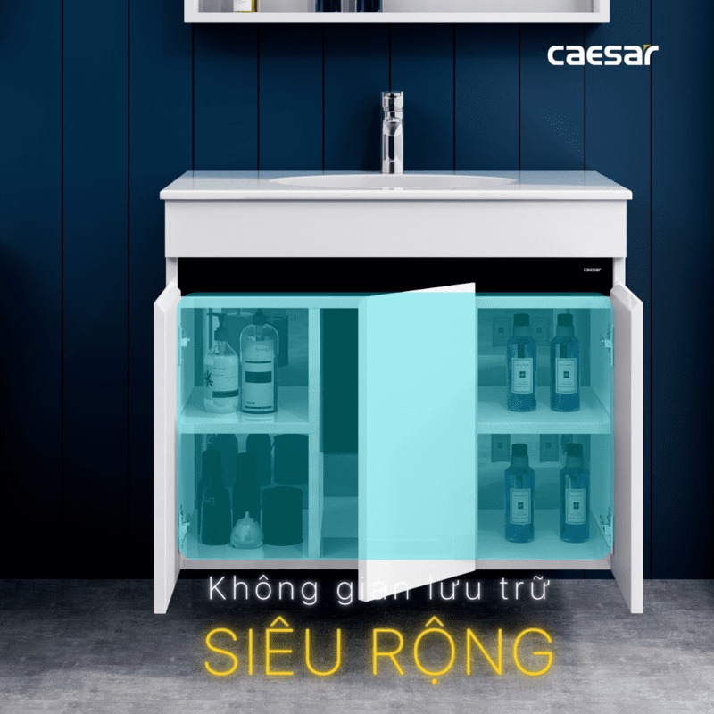 Bộ tủ lavabo Caesar LF5026+EH15026AV - 10