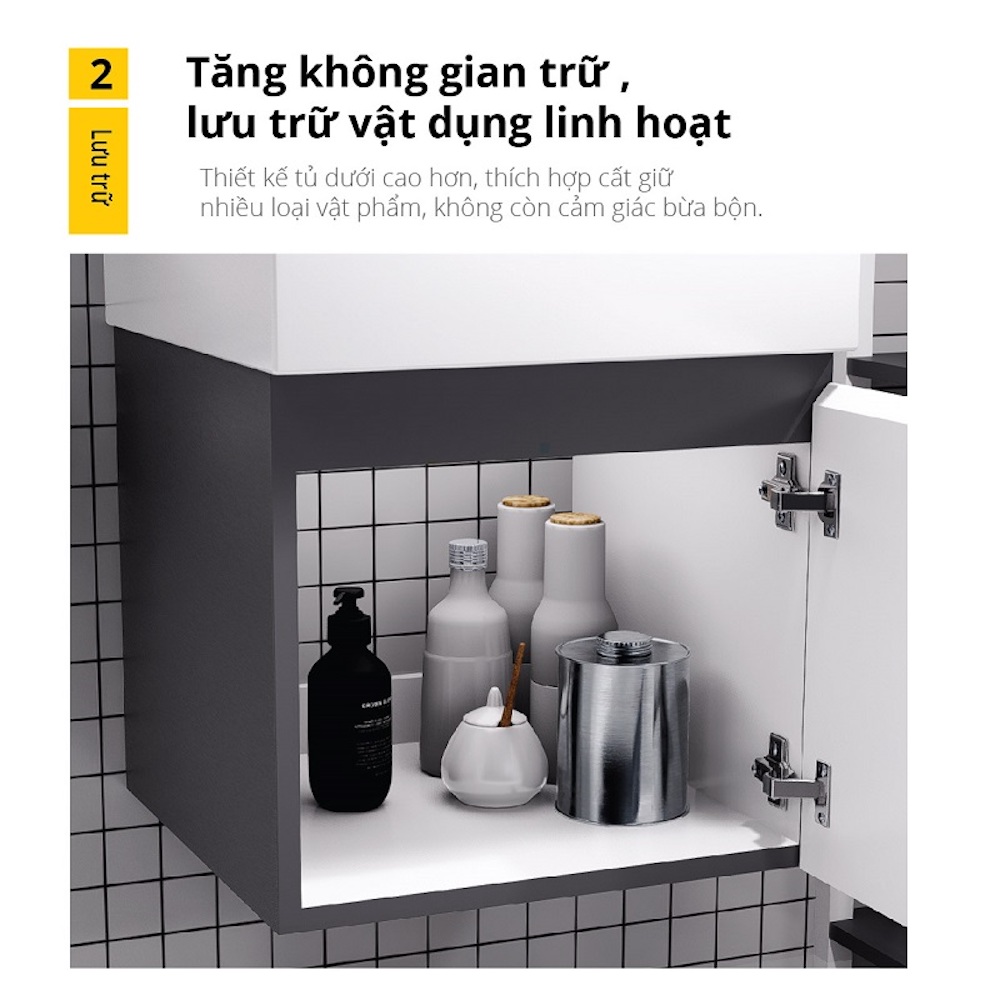 Tủ lavabo Caesar EH05255ATGV - 8