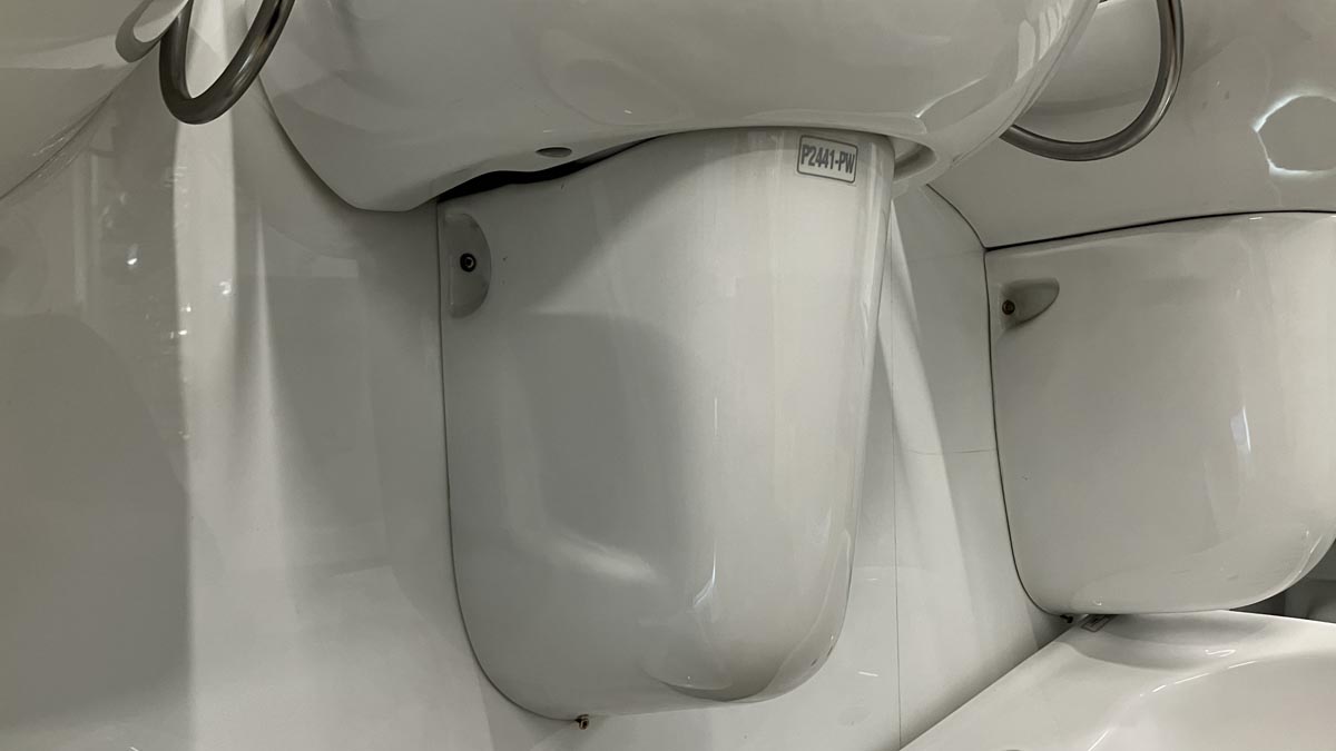 Chân chậu lavabo lửng Caesar P2441 - 3