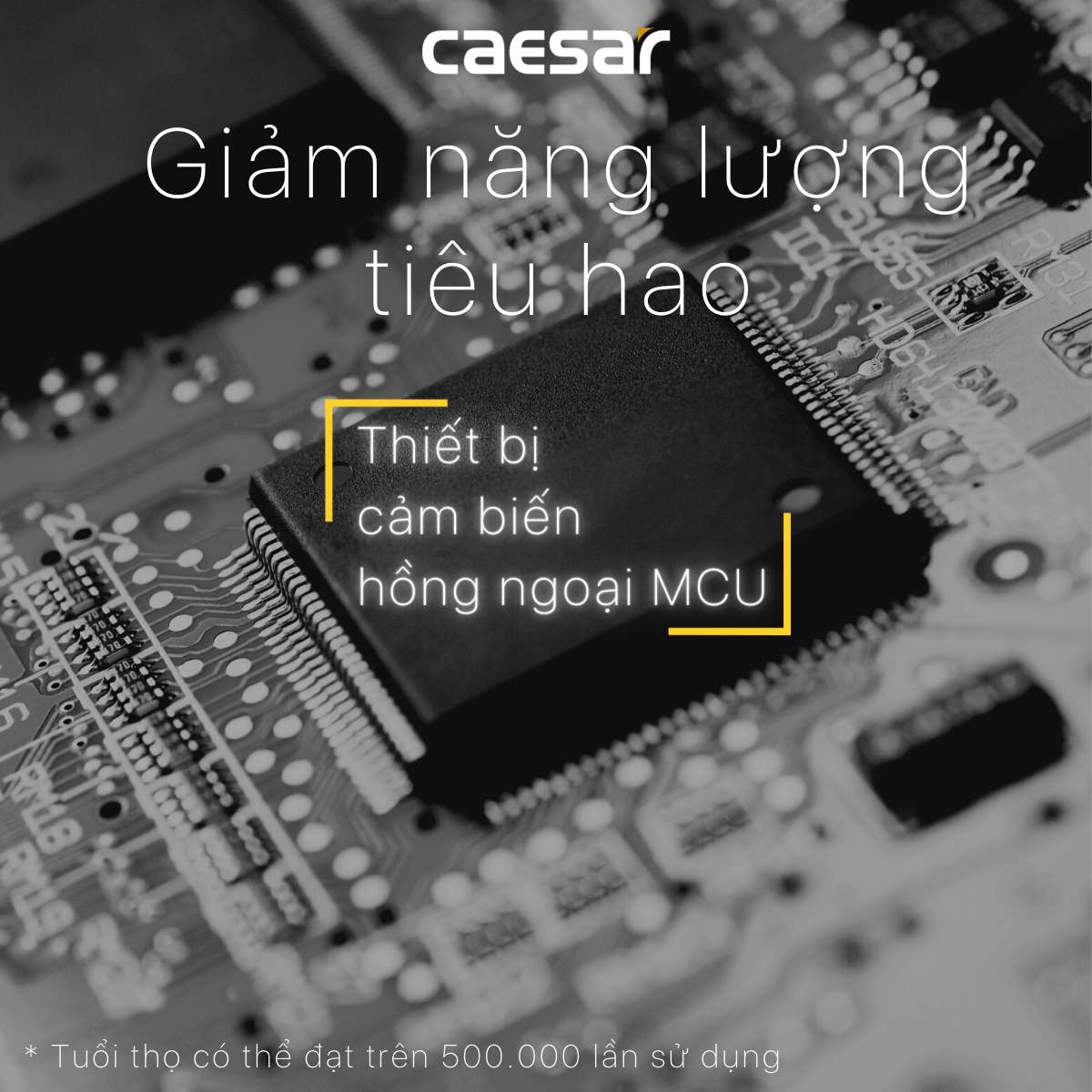 Van xả cảm ứng bồn tiểu nam Caesar A623 - 9