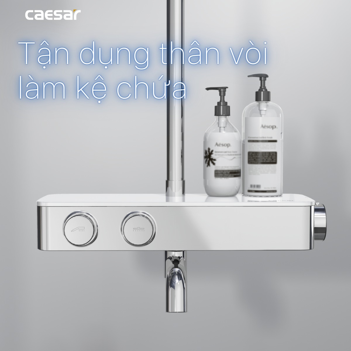 Bộ sen tắm cây nhiệt độ Caesar S788C - 15