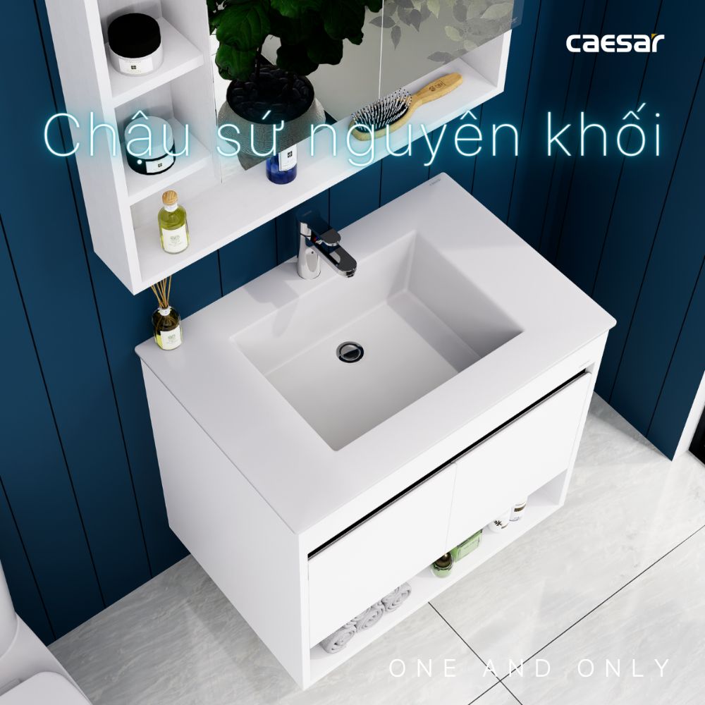 Bộ tủ lavabo Caesar LF5032+EH15032AV - 7