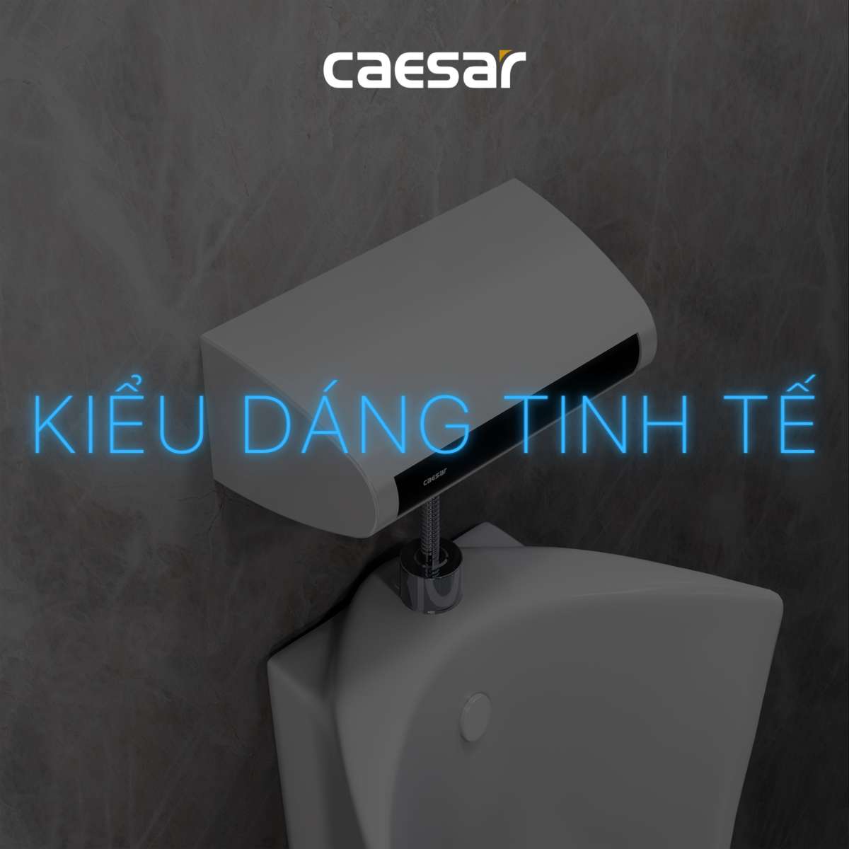 Van xả cảm ứng bồn tiểu nam Caesar A648 - 7