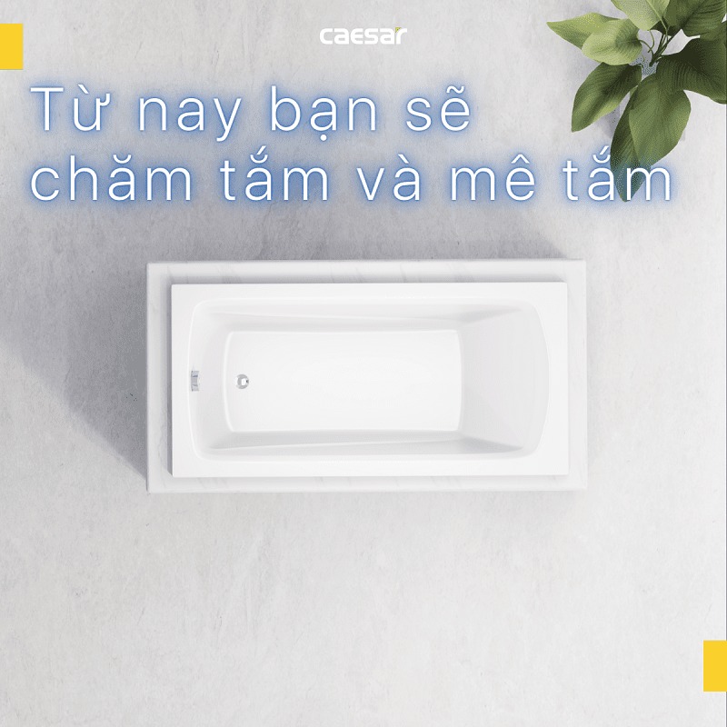 Bồn tắm xây 1m7 Caesar AT0670 - 8