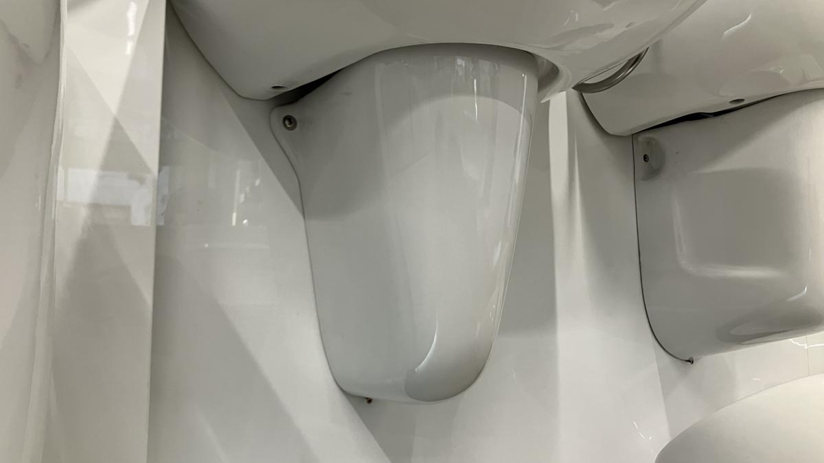Chân chậu lavabo lửng Caesar P2443 - 2