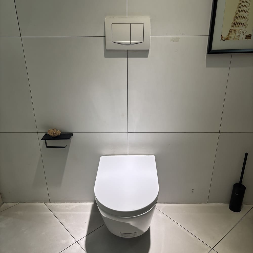 Bồn cầu treo tường Caesar CPT1505 gồm két nước âm tường - 11