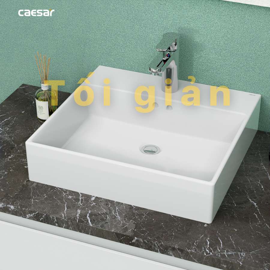 Chậu lavabo đặt bàn Caesar LF5263 - 16