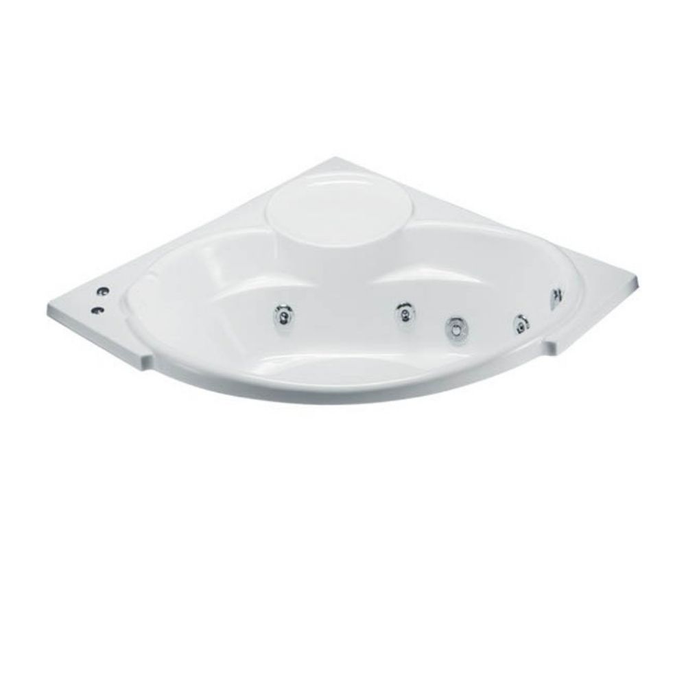 Bồn tắm xây đặt góc 1m5 massage Caesar MT5150A
