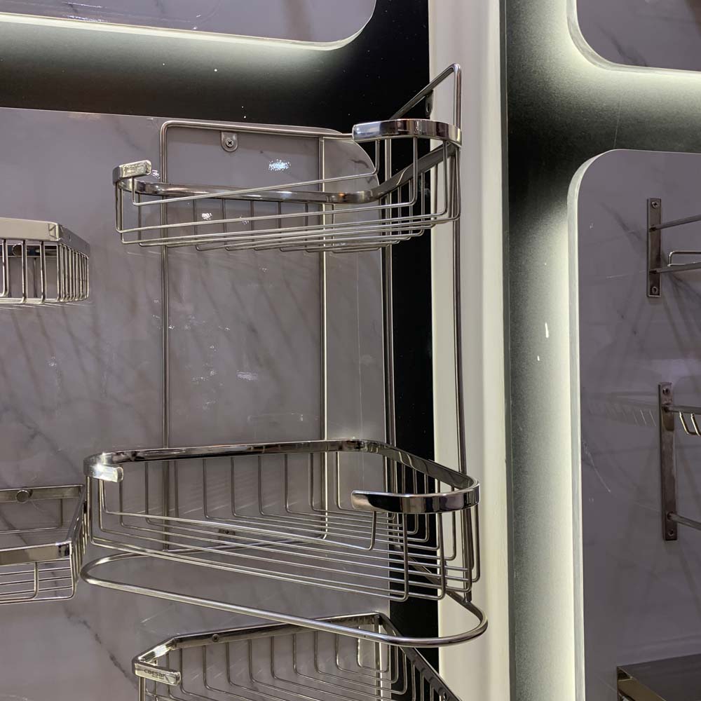 Kệ góc inox 2 tầng Caesar ST810V - 6
