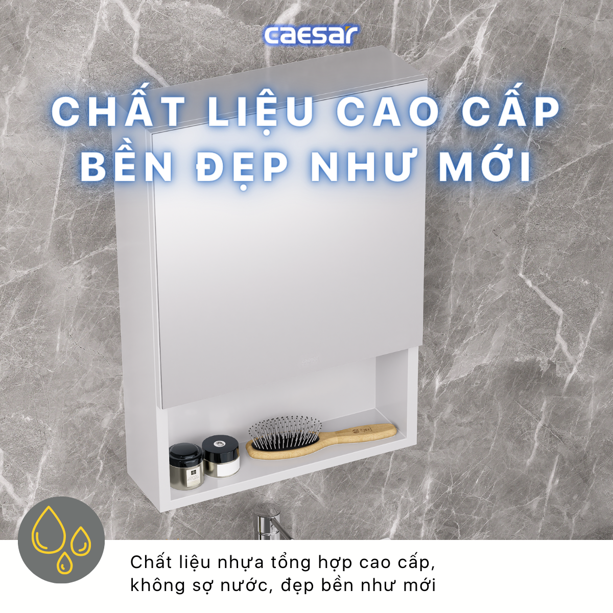 Tủ gương Caesar EM0145V - 10