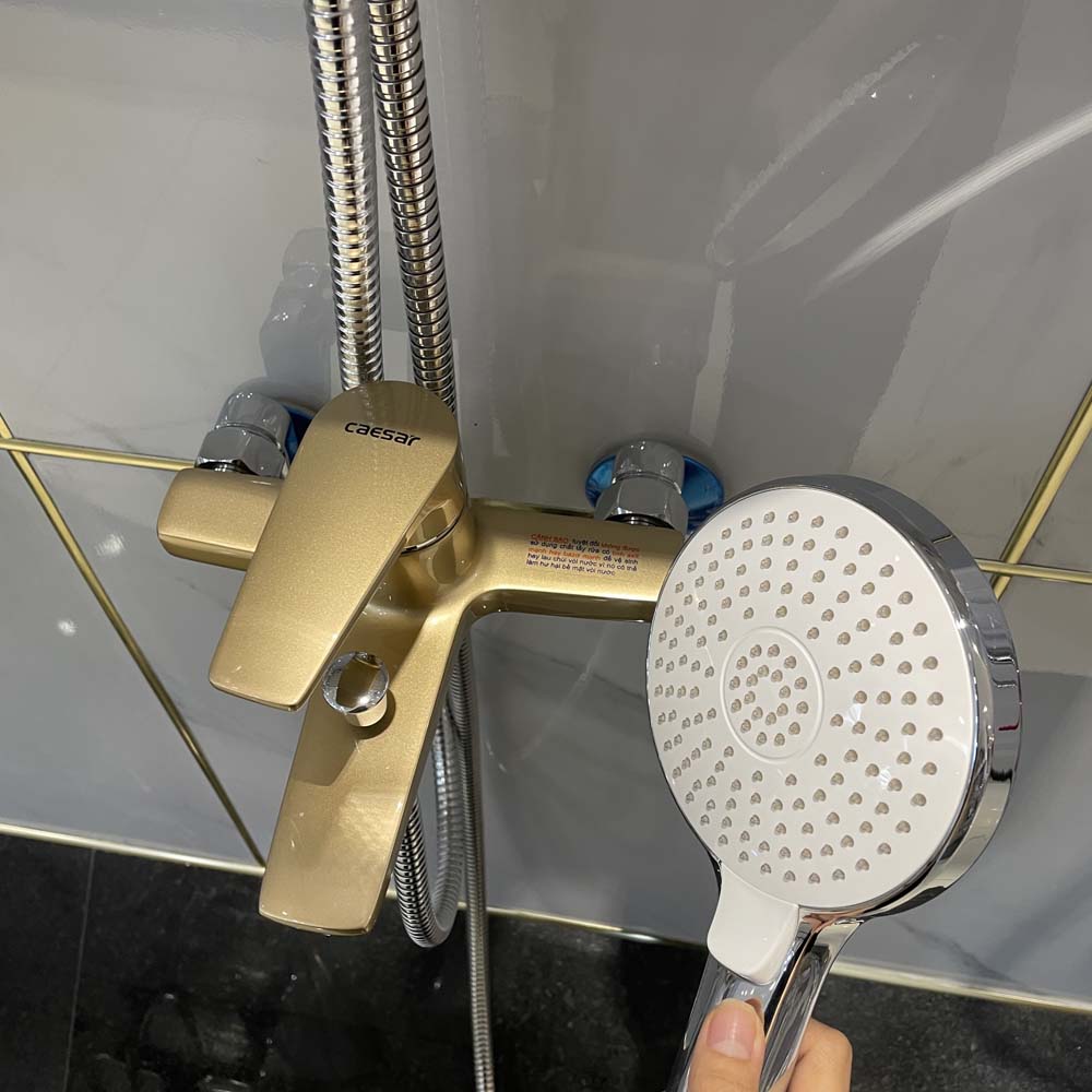 Bộ vòi sen tắm nóng lạnh Caesar S393C / CB / CW / CR / CG - 15
