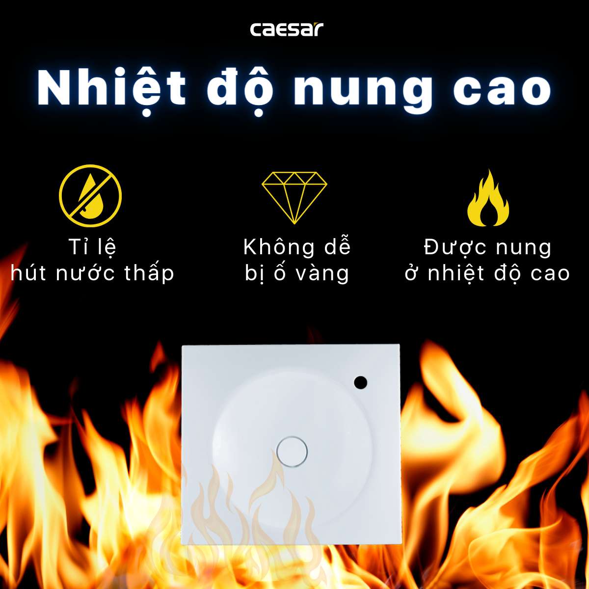 Chậu lavabo dương vành Caesar LF5038 - 16