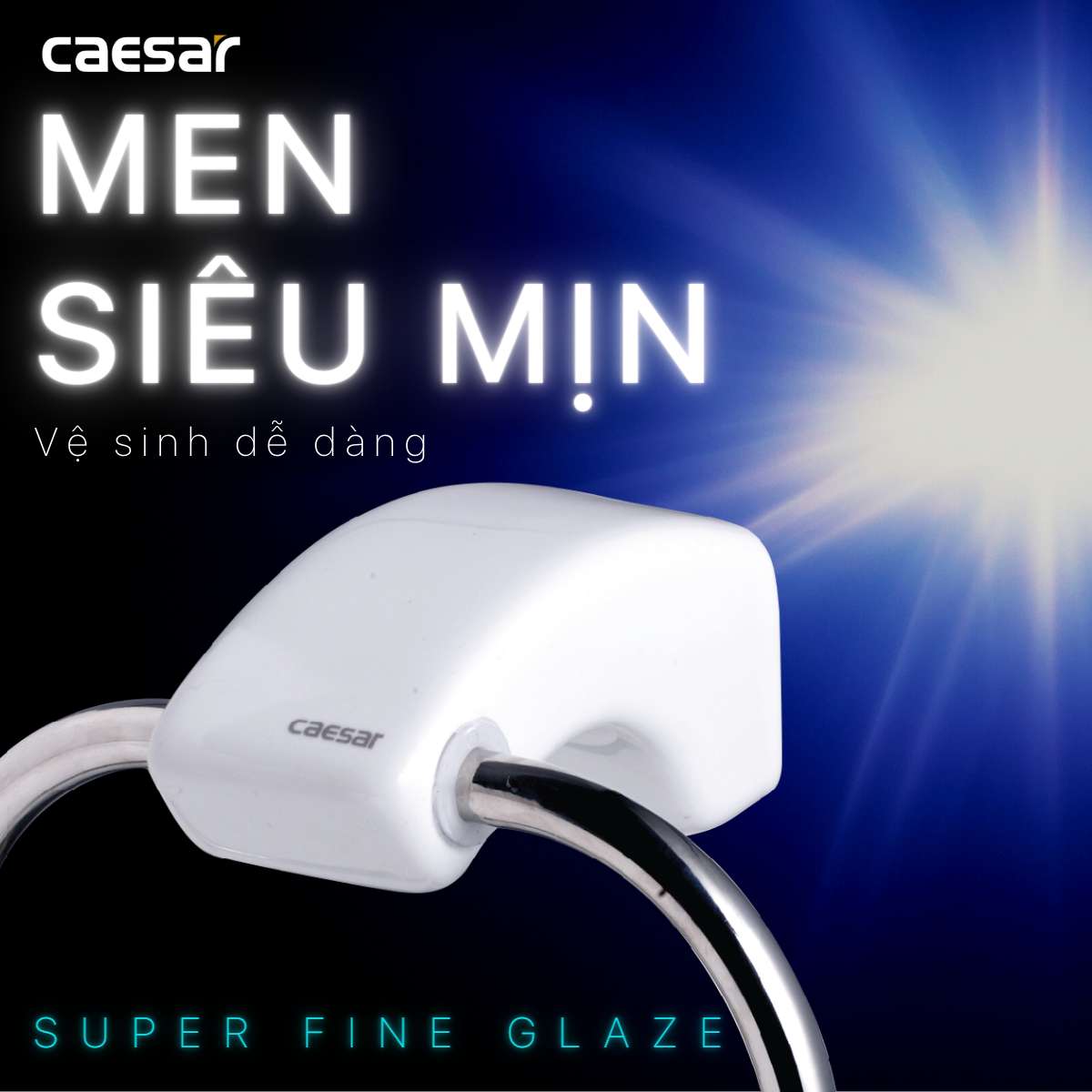 Vòng treo khăn Caesar Q948 - 5