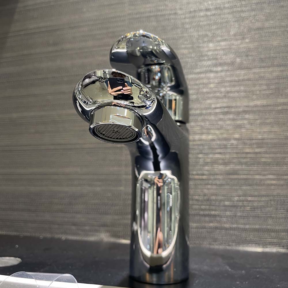 Vòi chậu lavabo nóng lạnh Caesar B730CU - 4