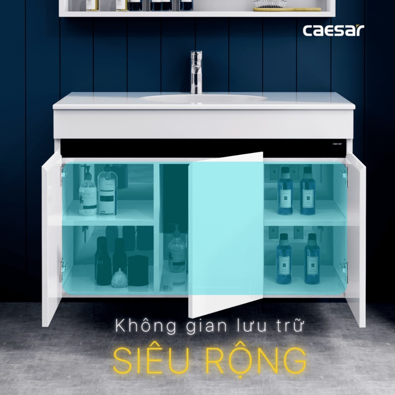 Bộ tủ lavabo Caesar LF5028+EH15028AV - 12