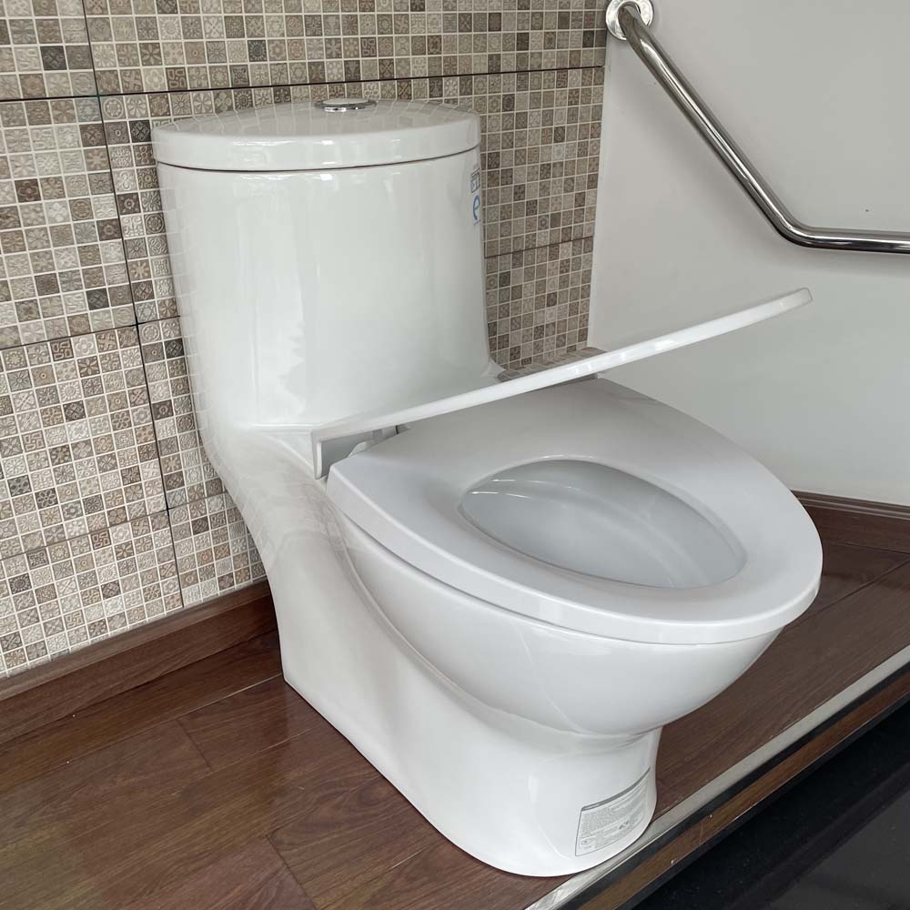 Bồn cầu 1 khối Caesar C1375 (CD1375) nắp đóng êm - 3