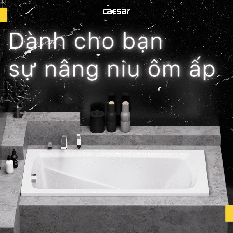 Bồn tắm xây 1m7 Caesar AT0670 - 7