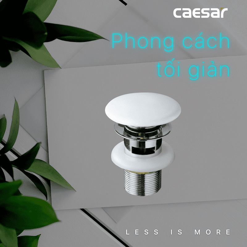 Bộ xả nắp sứ Caesar BF404H - 7