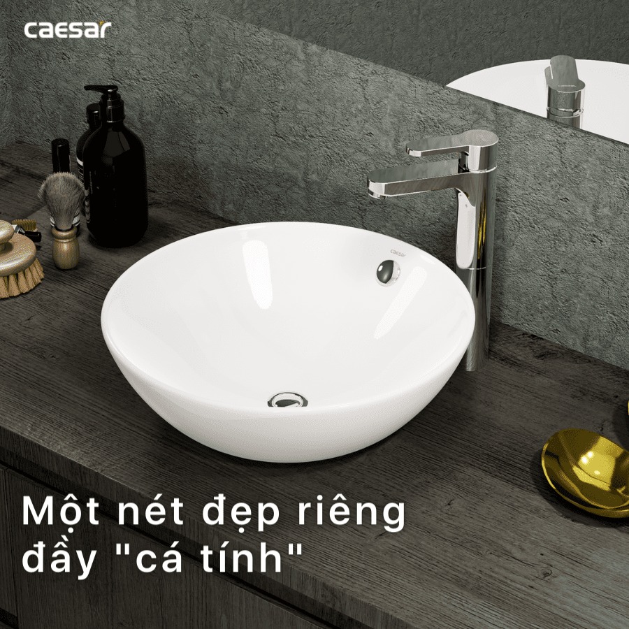 Chậu lavabo đặt bàn Caesar L5215 - 15