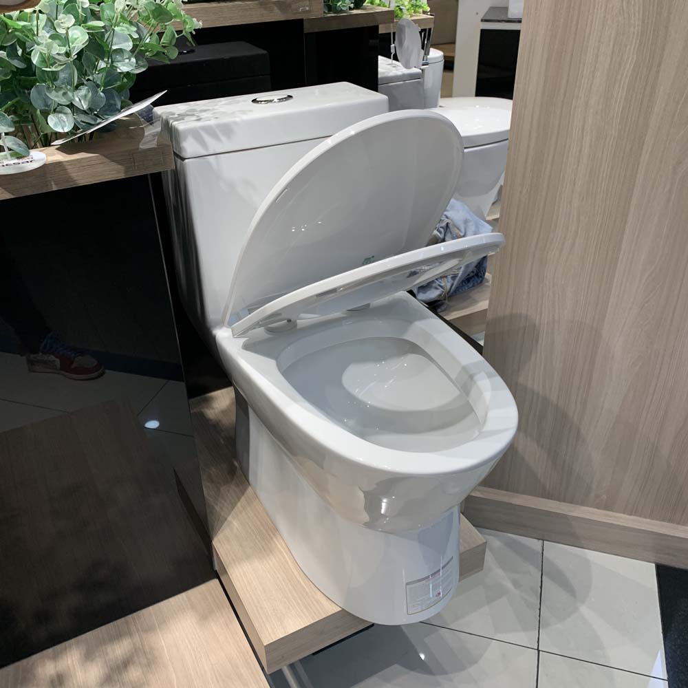 Bồn cầu 1 khối Caesar C1374 (CD1374) nắp đóng êm - 3