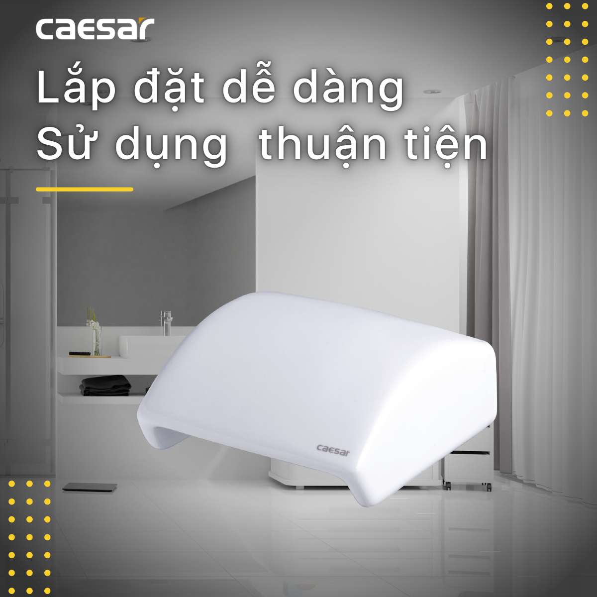 Hộp đựng giấy vệ sinh Caesar Q944 - 17