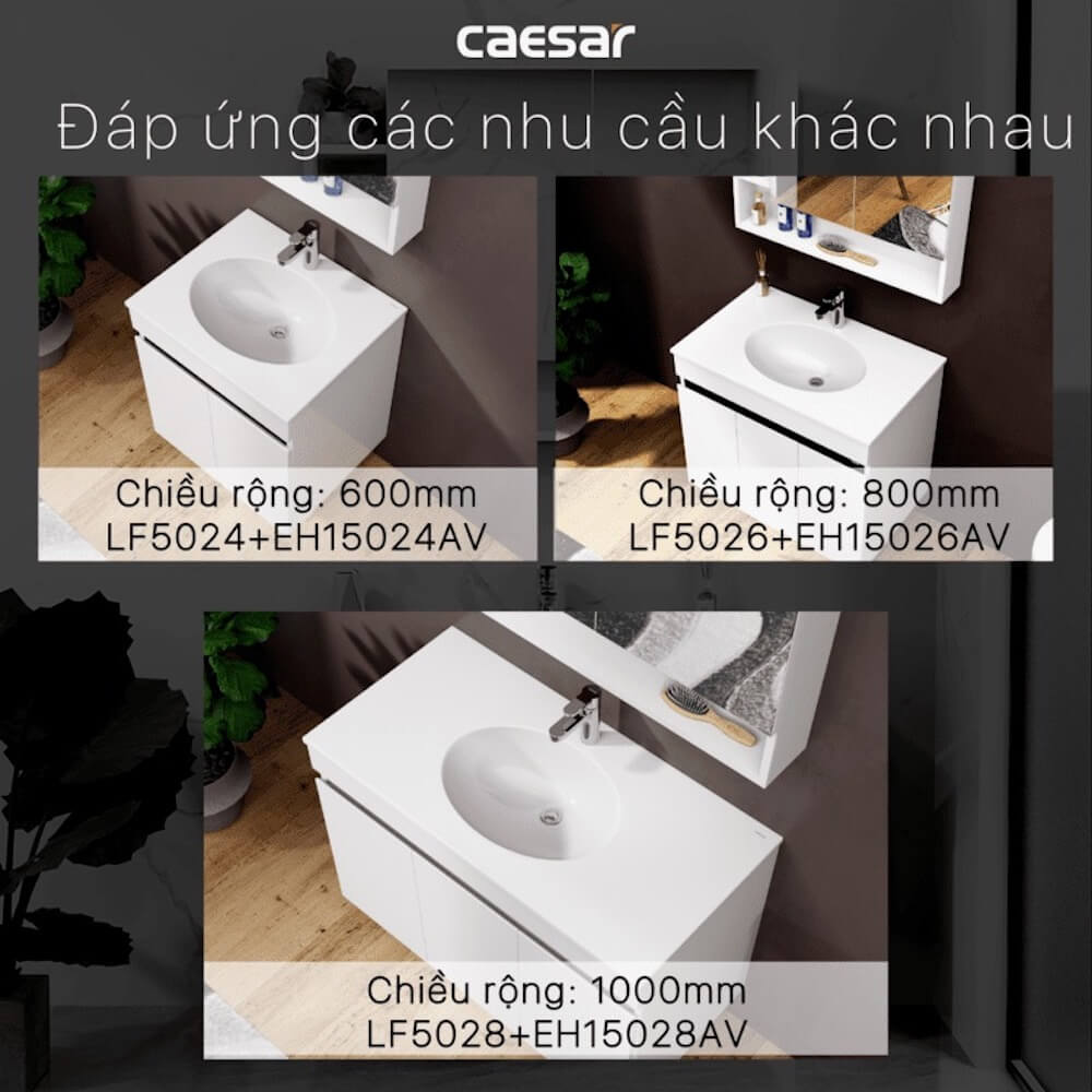 Tủ lavabo Caesar EH15028AV - 11