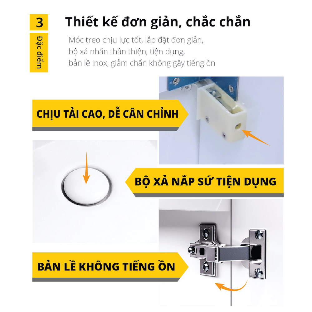 Tủ lavabo Caesar EH05255AV - 9