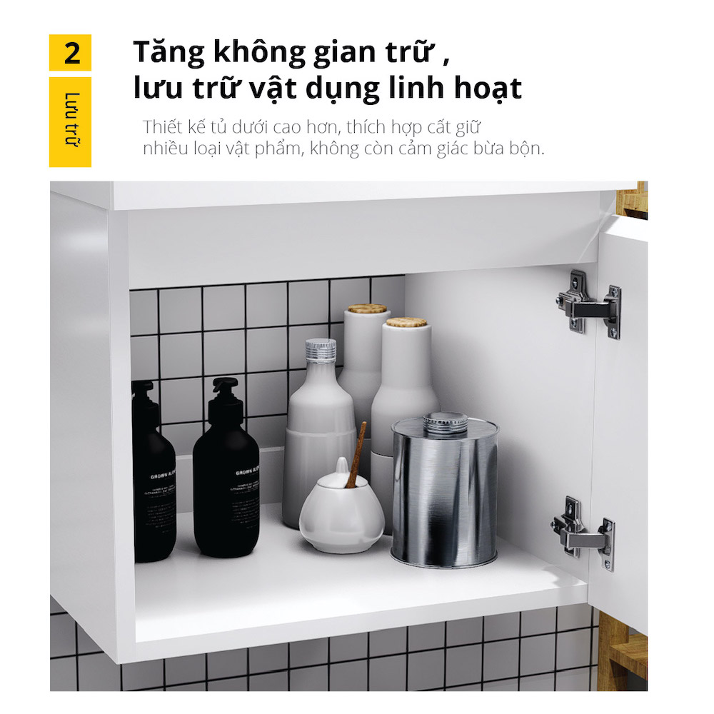 Tủ lavabo Caesar EH05253AV - 8