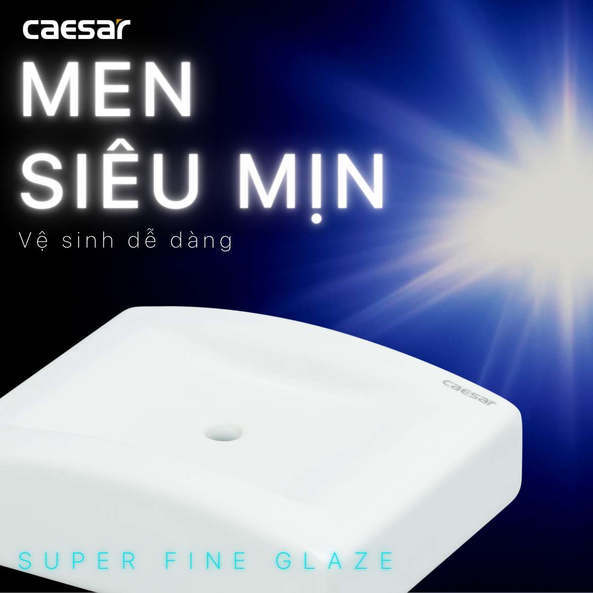 Kệ xà phòng sứ Caesar Q992 - 8