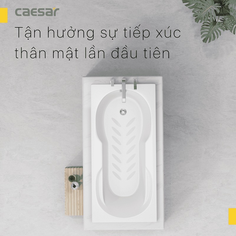Bồn tắm xây 1m7 Caesar AT0370 - 6