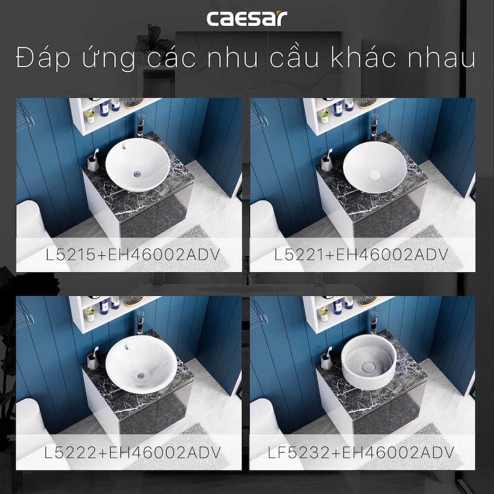 Tủ lavabo Caesar EH46002ADV - 10