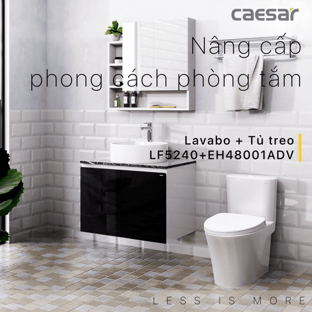 Bộ tủ lavabo Caesar LF5240+EH48001ADV - 2