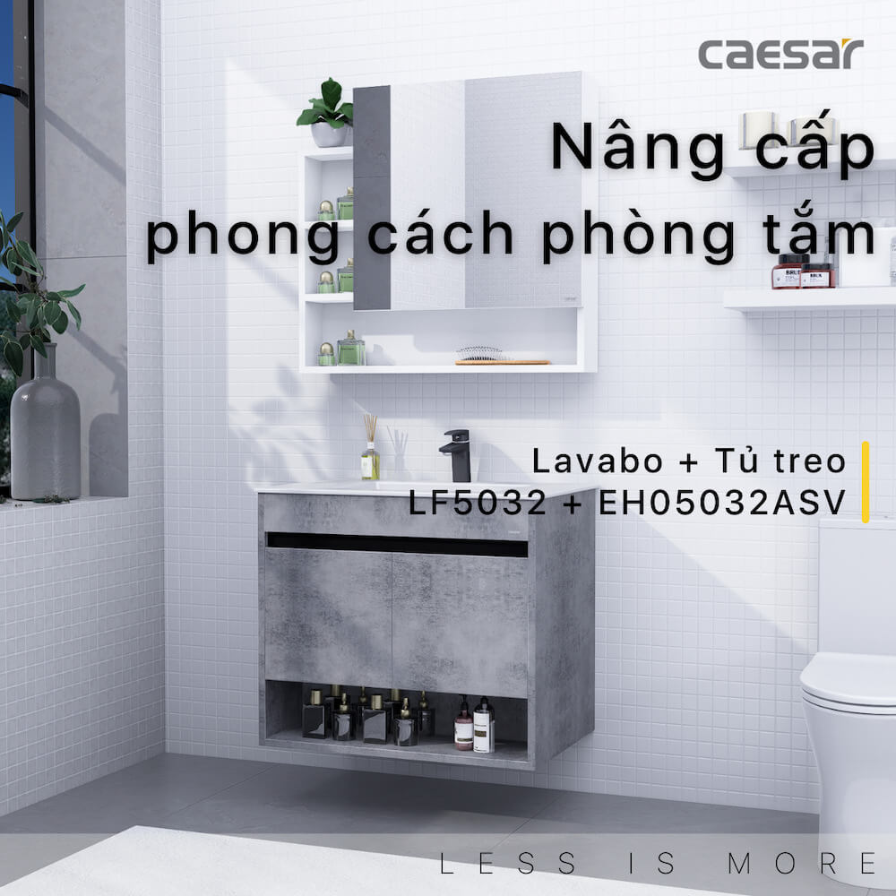 Tủ lavabo Caesar EH05032ASV - 2