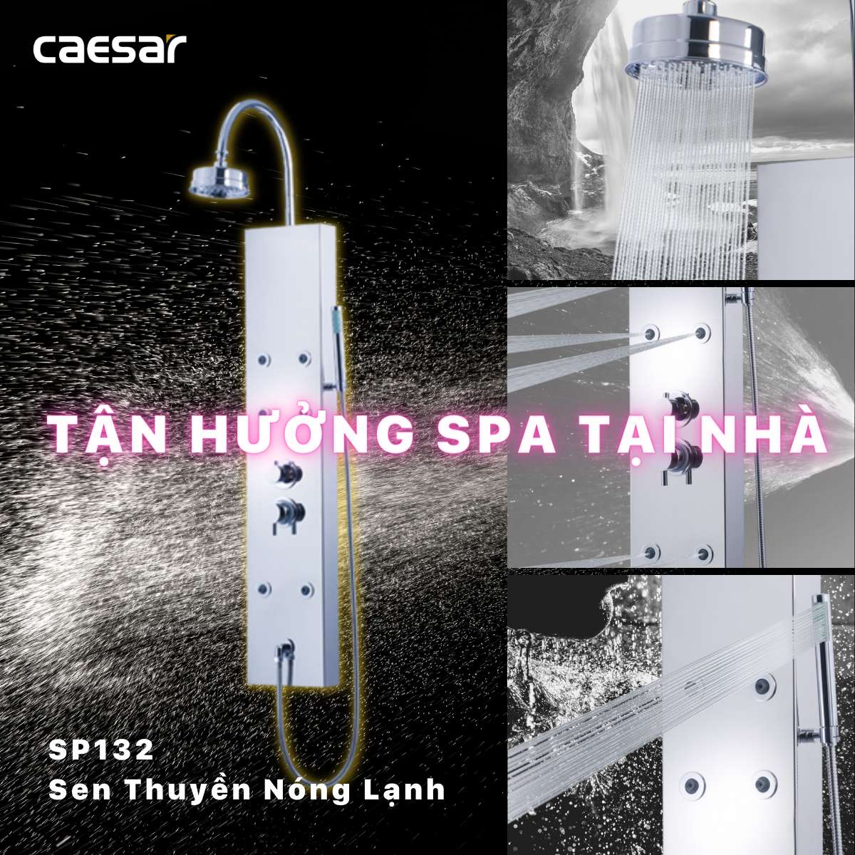 Sen thuyền nóng lạnh Caesar SP132 - 2