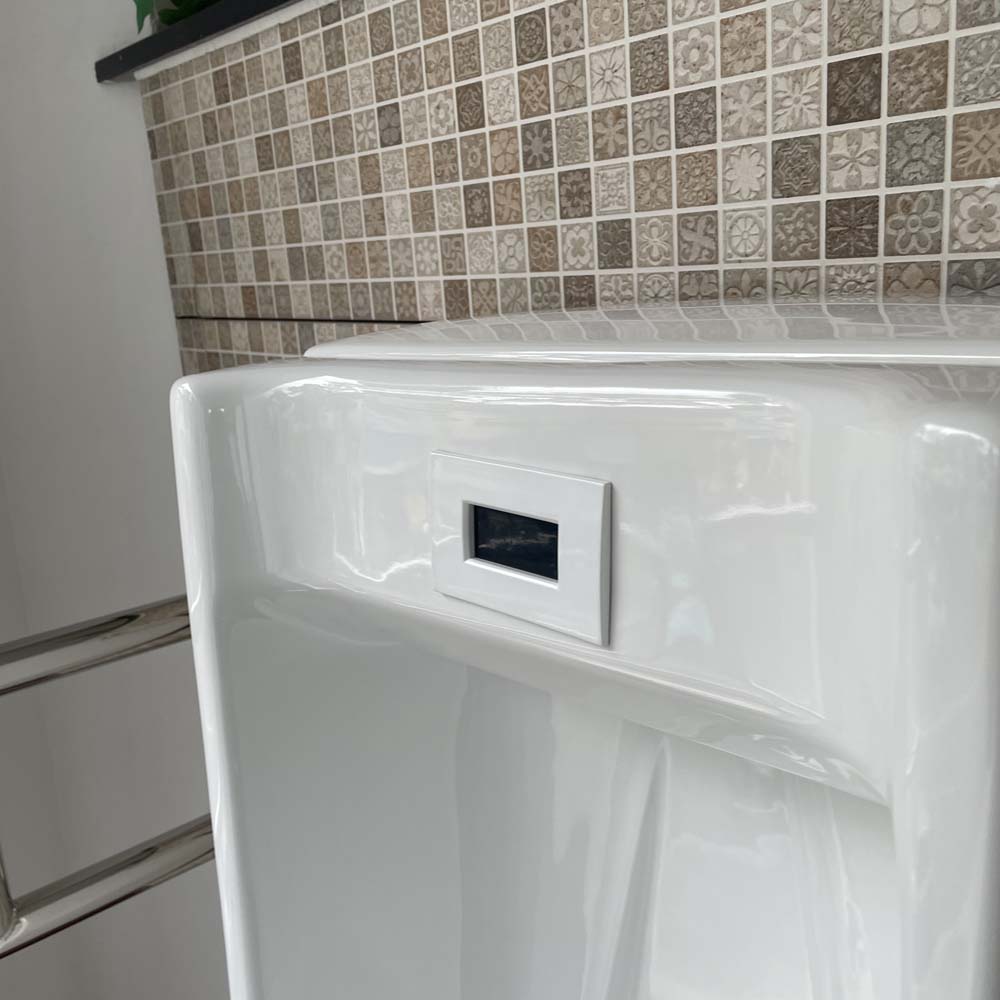 Bồn tiểu đứng thoát xuống sàn Caesar UMP0284 - 5