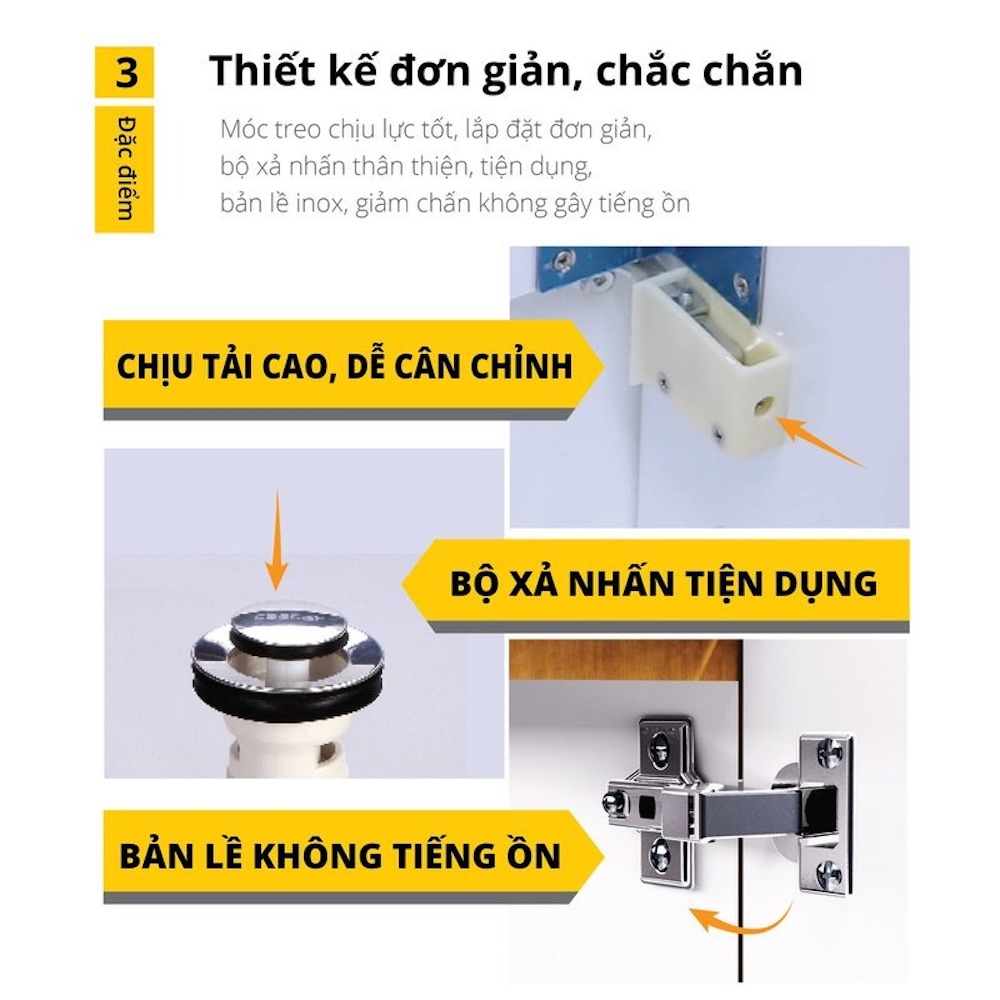 Tủ lavabo Caesar EH05261AWV - 9