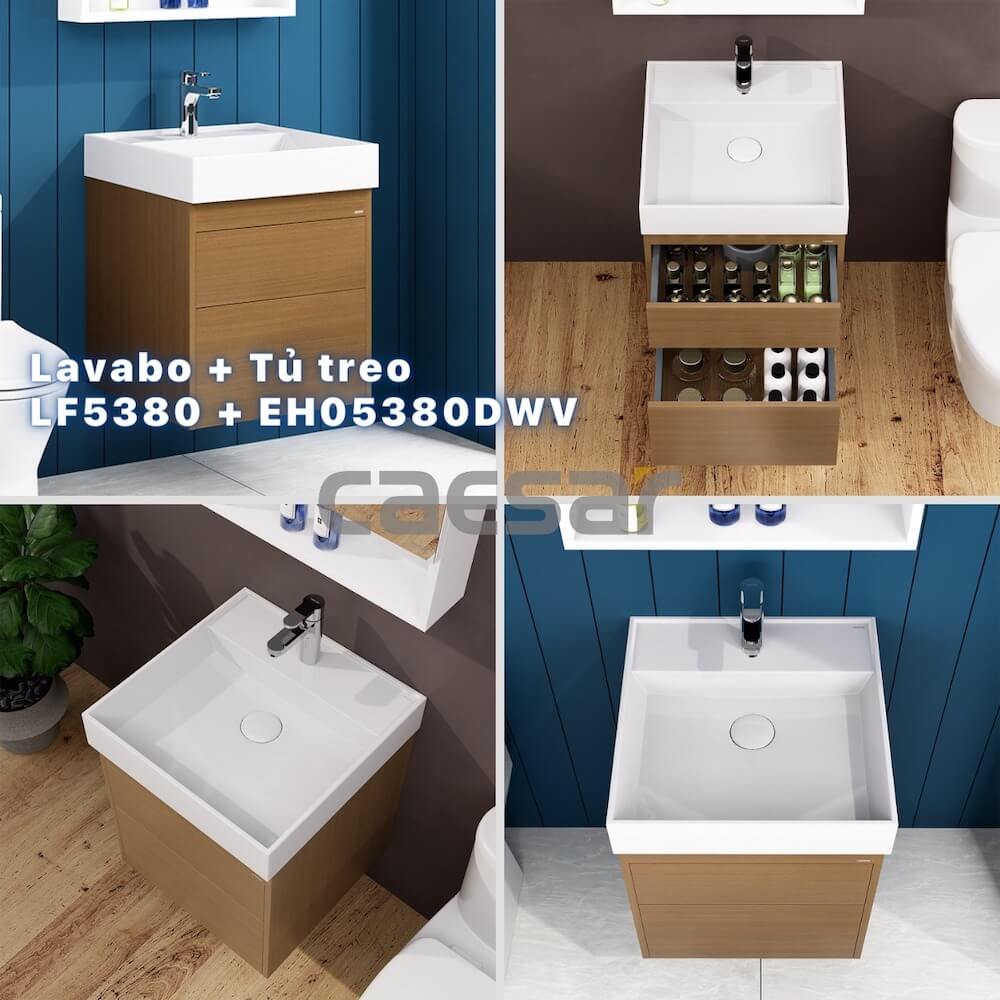 Tủ lavabo Caesar EH05380DWV - 13