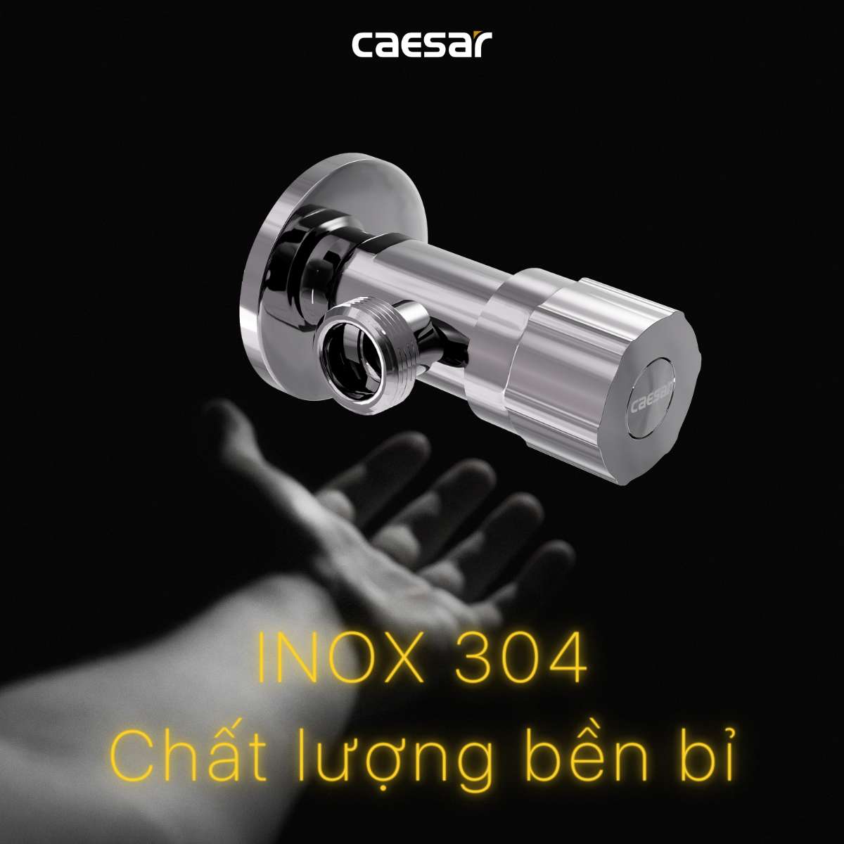 Van vặn khóa chữ F xi Caesar BF403S - 6