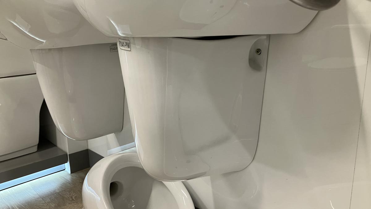 Chân chậu lavabo lửng Caesar P2441 - 6