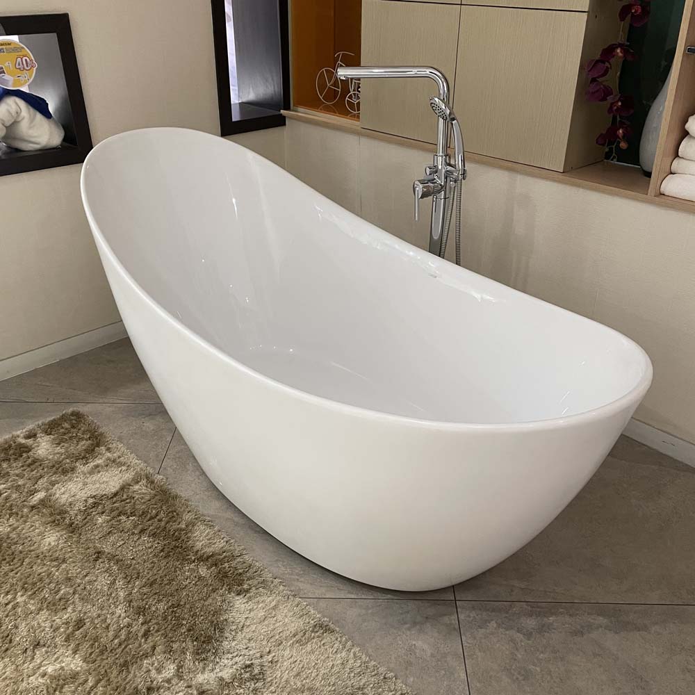 Bồn tắm đặt sàn 1m7 Caesar KT1170 - 3
