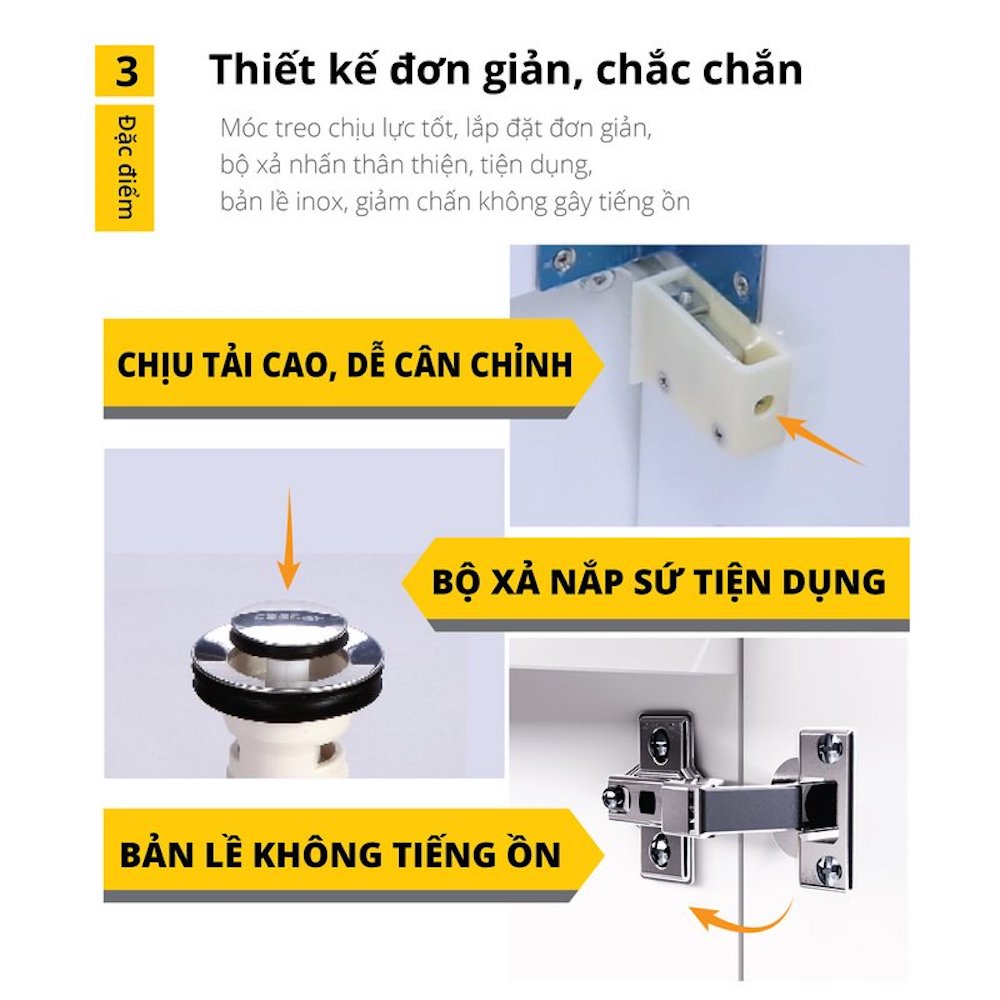 Tủ lavabo Caesar EH05263AV - 9