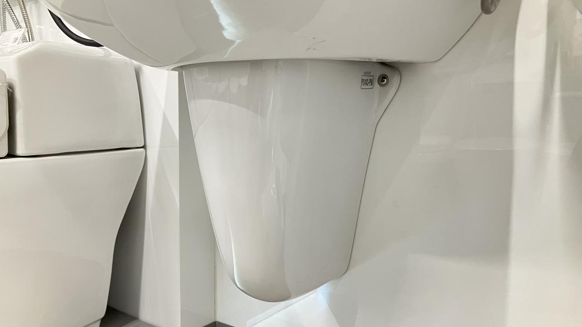 Chân chậu lavabo lửng Caesar P2443 - 3