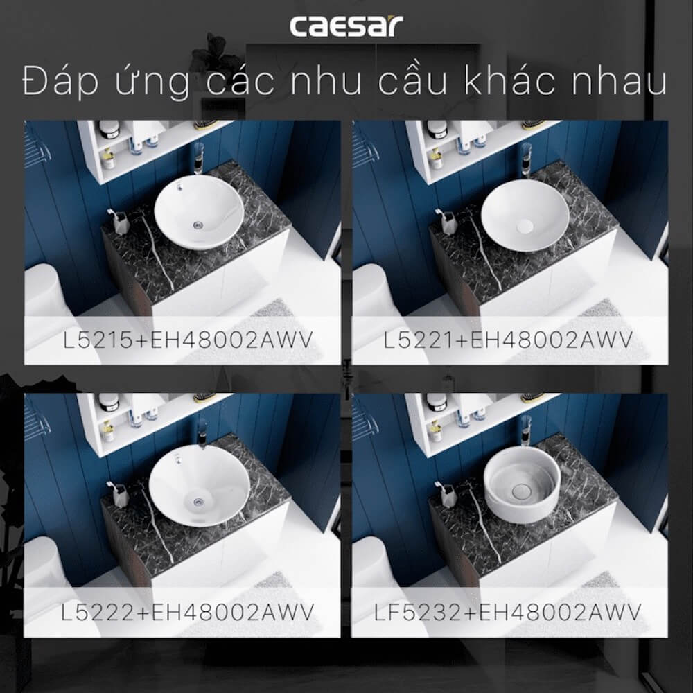 Tủ lavabo Caesar EH48002AWV - 10