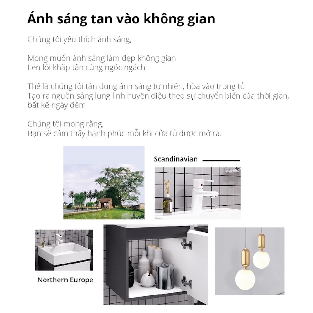 Tủ lavabo Caesar EH05253ATGV - 2