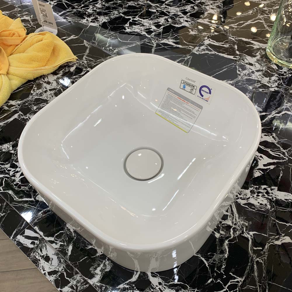 Chậu lavabo đặt bàn Caesar LF5256 - 4