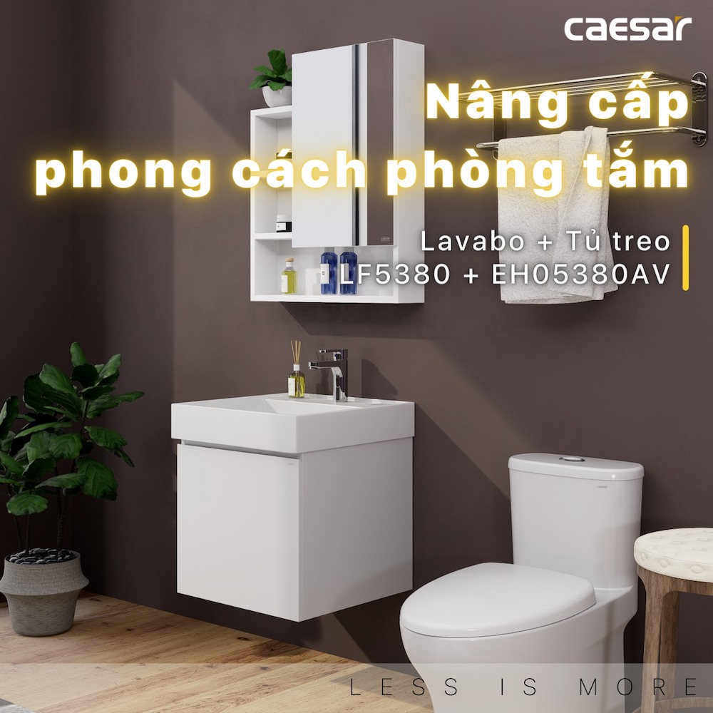 Tủ lavabo Caesar EH05380AV - 2