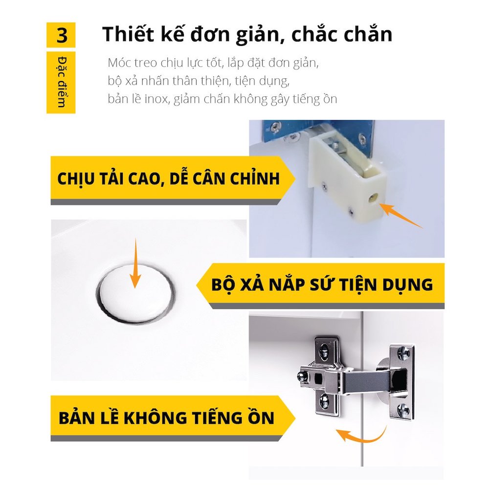 Tủ lavabo Caesar EH05259AV - 9